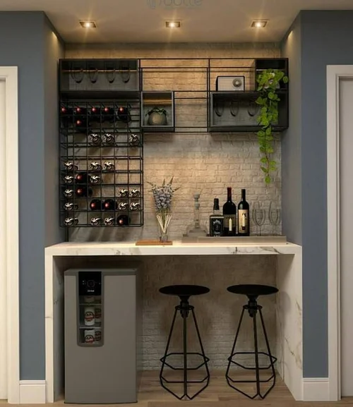 Bar corner at home outlet